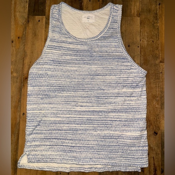 Anthropologie Sol Angeles Cotton Blend Tank Top Made in USA - Picture 1 of 4